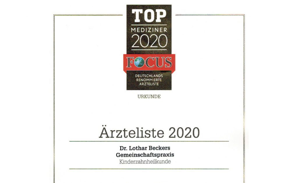 Zahnarzt-Heinsberg - Focus Bestenliste 2020